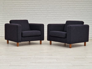 70erne, Dansk design af H.J.Wegner, total renoveret lænestol, model GE300.