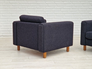 70erne, Dansk design af H.J.Wegner, total renoveret lænestol, model GE300.