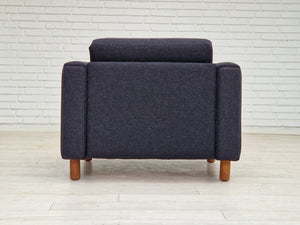 70erne, Dansk design af H.J.Wegner, total renoveret lænestol, model GE300.
