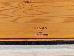 70erne, Dansk design af H.J.Wegner, total renoveret lænestol, model GE300.