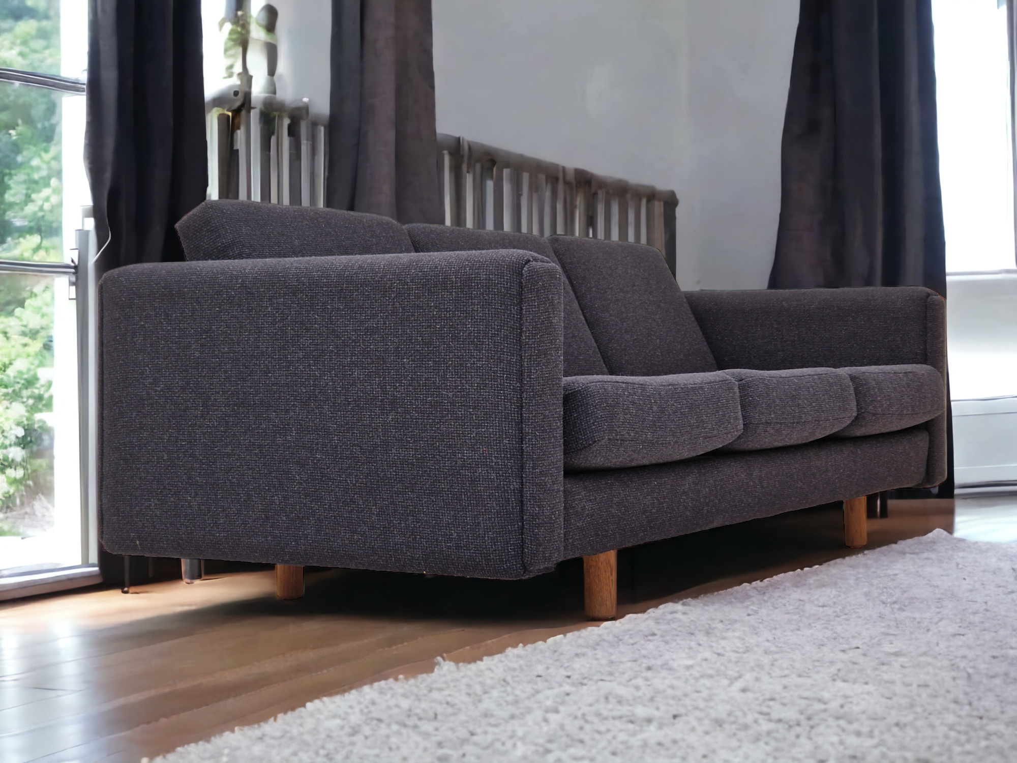 70erne, Dansk design af H.J.Wegner, model GE 300, total renoveret sofa.
