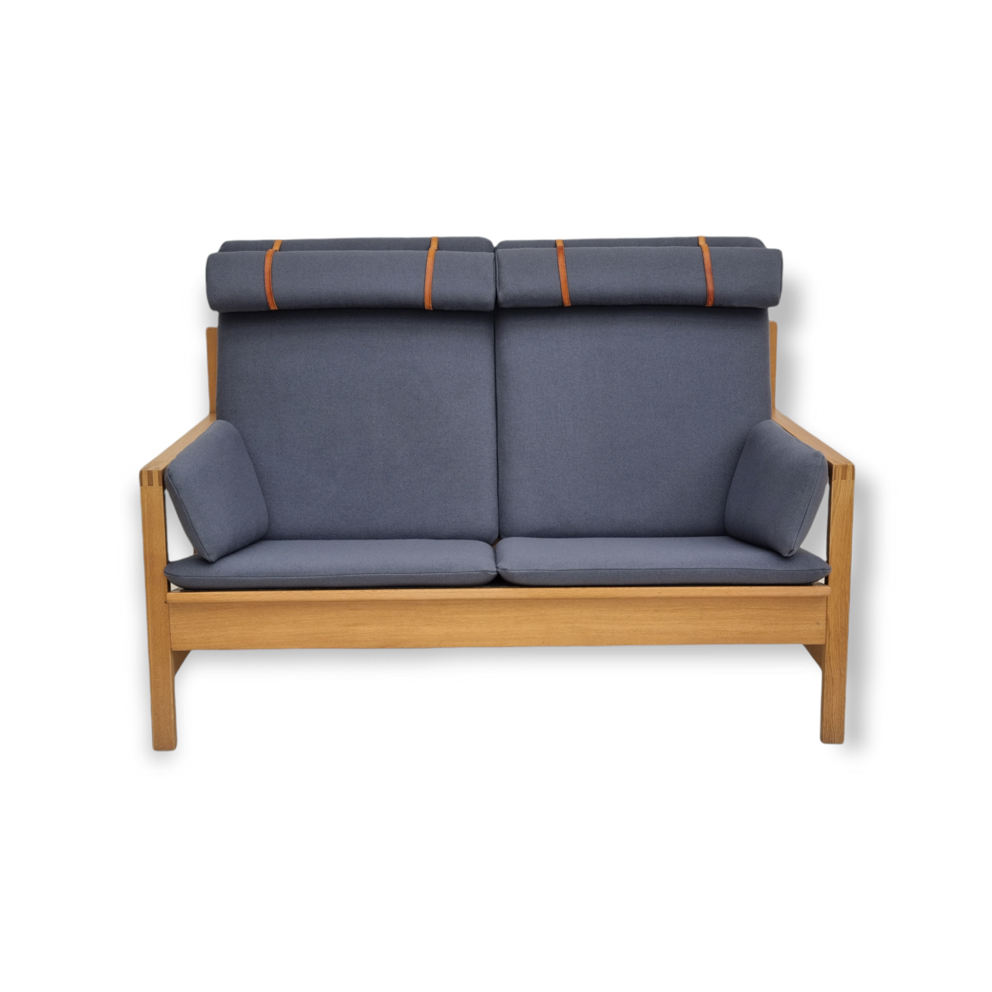 70erne, design af Børge Mogensen, renoveret sofa, model 2252, eg – Skaven Danmark